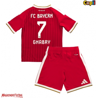 Bayern Munich Serge Gnabry #7 Echipament de Fotbal Replică 2026-27 Copii Acasa (+ Șorturi)